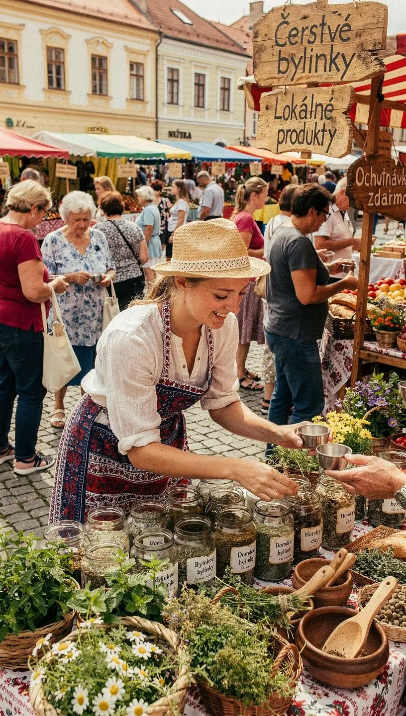 Ručne zbierané kvety harmančeka v sklenenej nádobe na okne.