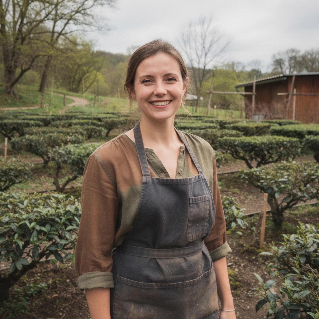 Zelené bylinky a sušené kvety rozložené na bielej ploche s čajovou kanvicou